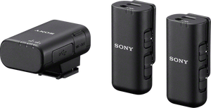 Sony ECM-W3 Zwart Microfoon voor digitale camera