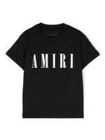 AMIRI KIDS t-shirt en coton à logo imprimé - Noir