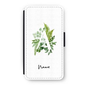 Green Brush: iPhone XS Flip Hoesje