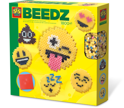 SES Creative Beedz Strijkkralen - Emoticons