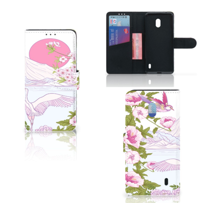 Nokia 2.2 Telefoonhoesje met Pasjes Bird Standing Nokia 2.2 Telefoonhoesje met Pasjes Bird Standing
