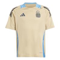 adidas Argentinië Trainingsshirt 2024-2026 Kids Beige Lichtblauw Donkergrijs - thumbnail