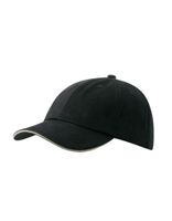 Myrtle Beach MB6112 6-Panel Raver Sandwich Cap - thumbnail