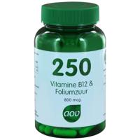 250 Vitamine B12 & Foliumzuur