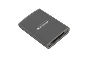 Transcend RDE2 Externe geheugenkaartlezer USB 3.2 Gen 2, SD Grijs