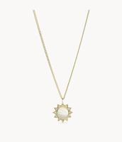 Fossil ketting Vintage Glitz JF03425710 goudkleur