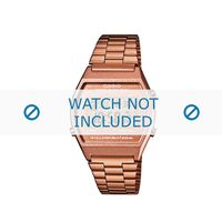 Casio horlogeband B640WC-5AEF / B640WC-5A Staal Goud (Rosé) 18mm - thumbnail