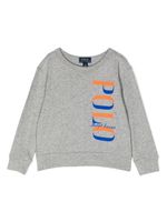 Ralph Lauren Kids sweat en coton à logo imprimé - Gris