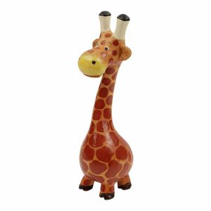 Houten Giraffe met Buikje L