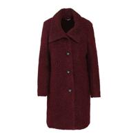 Cassis teddy jas donkerrood