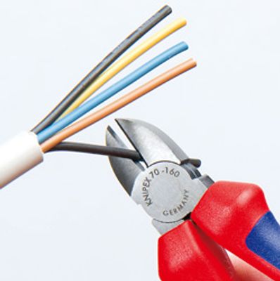 Knipex Knipex-Werk 70 02 125 Werkplaats Zijkniptang Met facet 125 mm