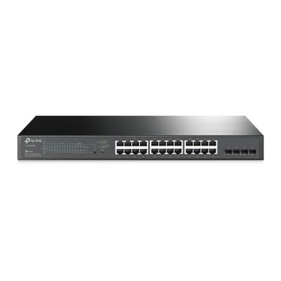TP-Link TL-SG2428P netwerk-switch Managed L2/L2+ Gigabit Ethernet (10/100/1000) Power over Ethernet (PoE) Zwart