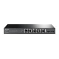 TP-Link TL-SG2428P netwerk-switch Managed L2/L2+ Gigabit Ethernet (10/100/1000) Power over Ethernet (PoE) Zwart