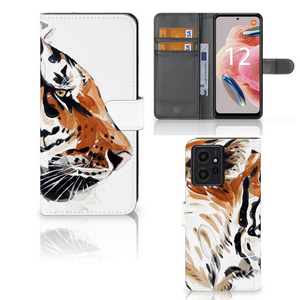 Hoesje Xiaomi Redmi Note 12 4G Watercolor Tiger