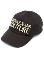 Versace Jeans Couture casquette à logo brodé - Noir