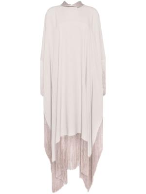 Taller Marmo Asymmetrische maxi-jurk - Grijs