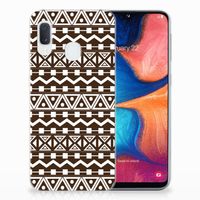 Samsung Galaxy A20e TPU bumper Aztec Brown - thumbnail