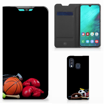 Samsung Galaxy A40 Hippe Standcase Sports Samsung Galaxy A40 Hippe Standcase Sports