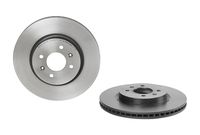 Remschijf COATED DISC LINE BREMBO, Remschijftype: Binnen geventileerd, u.a. für KIA, Hyundai