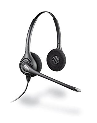 Plantronics SupraPlus 36834-41 Wideband Binaural QD hoofdtelefoon, zilver