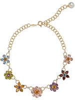 Dolce & Gabbana collier en or 18ct à breloques fleurs