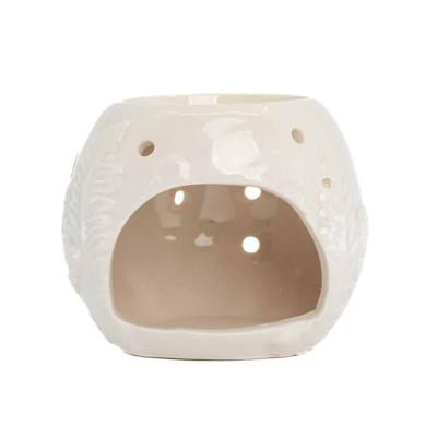 Olieverdamper Bladeren Naturel Keramiek (8 x 6,5 cm) Olieverdamper Bladeren Naturel Keramiek (8 x 6,5 cm)