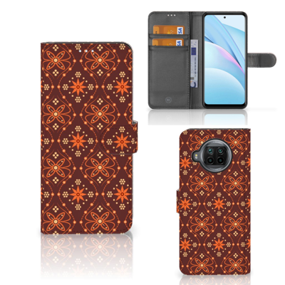 Xiaomi Mi 10T Lite Telefoon Hoesje Batik Brown Xiaomi Mi 10T Lite Telefoon Hoesje Batik Brown