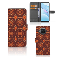 Xiaomi Mi 10T Lite Telefoon Hoesje Batik Brown