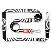 Max & Molly 4897039632151 Comfortabel, veilig, gevoerd neopreen, koel en flexibel, multifunctioneel linnen, S, zebra