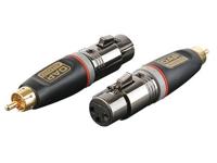 3p XLR F/RCA M adapter