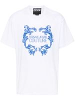 Versace Jeans Couture t-shirt en coton à logo imprimé - Blanc - thumbnail