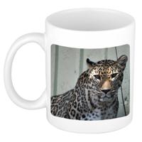Foto mok gevlekte jaguar mok / beker 300 ml - Cadeau jaguars liefhebber - feest mokken