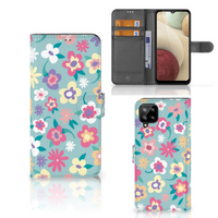 Samsung Galaxy A12 Hoesje Flower Power