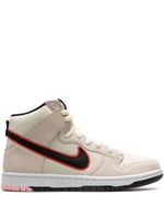 Nike baskets montantes SB Dunk Pro Premium - Tons neutres - thumbnail