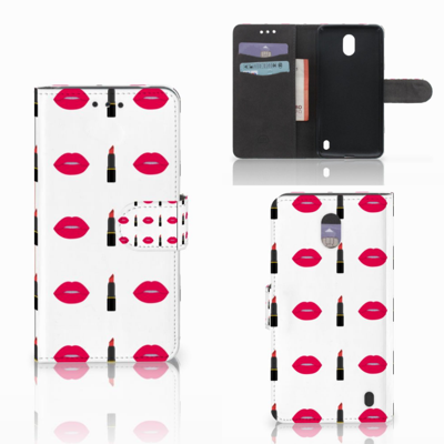 Nokia 2 Telefoon Hoesje Lipstick Kiss Nokia 2 Telefoon Hoesje Lipstick Kiss
