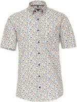 Casa Moda Heren Overhemd Bloemen Print Comfort Fit