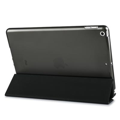 Shop4 - iPad 9.7 (2017) Hoes - Smart Book Case Tri-Fold Zwart Shop4 - iPad 9.7 (2017) Hoes - Smart Book Case Tri-Fold Zwart
