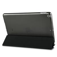 Shop4 - iPad 9.7 (2017) Hoes - Smart Book Case Tri-Fold Zwart