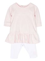 Givenchy Kids ensemble haut-pantalon à logo brodé - Rose