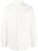 Polo Ralph Lauren chemise en coton à manches longues - Blanc