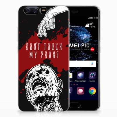 Huawei P10 Silicone-hoesje Zombie Blood Huawei P10 Silicone-hoesje Zombie Blood