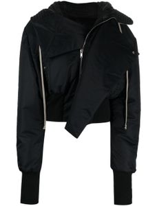 Rick Owens DRKSHDW veste Alice à fermeture zippée - Noir