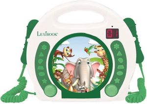 Draagbare CD Speler met 2 Microfooons - Animals