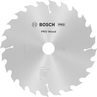 Bosch 1x PRO Wood cirkelzaagblad voor gesnoerde handcirkelzagen (voor Zachthout, Hardhout, Ø mm, Professional Accessoires Handcirkelzaag)