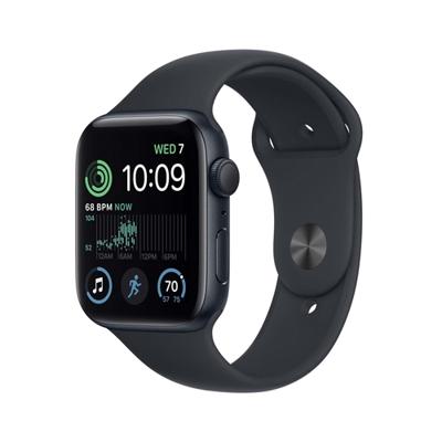 Apple Watch SE GPS 44MM Midnight Alu - Midnight sport band