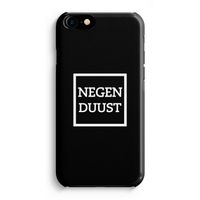 Negenduust black: Volledig Geprint iPhone 7 Hoesje - thumbnail