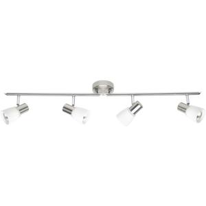 Brilliant Luca 35832/77 Plafondspot LED E14 160 W RVS, Chroom, Wit