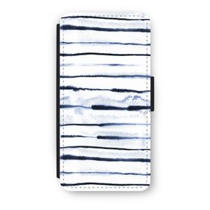 Ink Stripes: iPhone 8 Plus Flip Hoesje