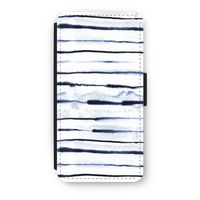 Ink Stripes: iPhone 8 Plus Flip Hoesje - thumbnail