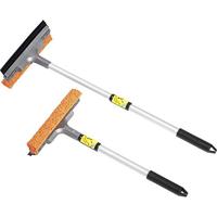 IWH 69675 ruitenreiniger aluminium telescoop 40-60 cm, oranje/zwart